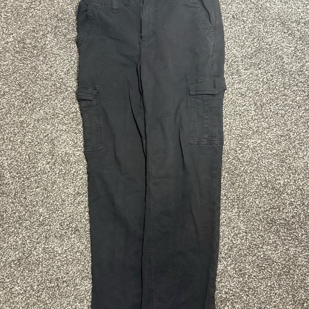 American Eagle Outfitters Women's Black Cargo Pants